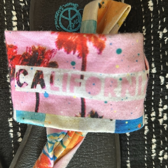 Sanuk California/peace yoga mat sandal, size 10 - Picture 2 of 7